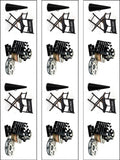 Movie Theme Edible Icing Cake Topper 01