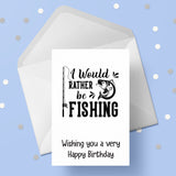 Fishing Birthday Card 03