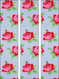 Flower Pattern Edible Icing Cake Topper 01