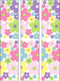 Edible Icing Cake Topper for ladies with pretty flowers 02