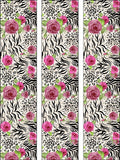 Flower Pattern Edible Icing Cake Topper 04