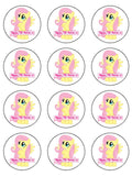 My Little Pony Fluttershy Edible Icing Cake Topper