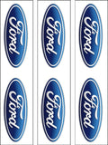 Ford Fiesta Edible Icing Cake Topper