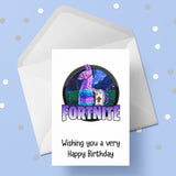 Fortnite Birthday Card 05