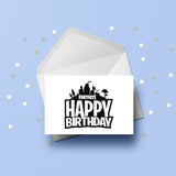 Fortnite Logo Edible Icing Cake Topper