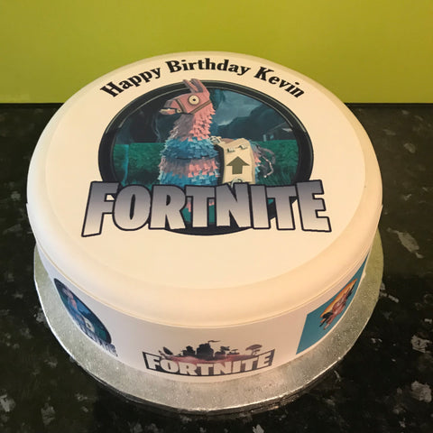 Fortnite Edible Icing Cake Topper 05
