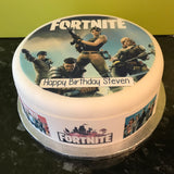 Fortnite Edible Icing Cake Topper 03