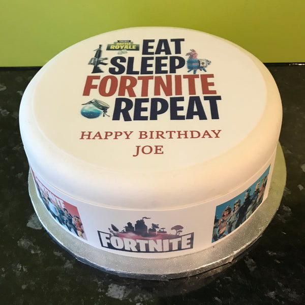 Fortnite Edible Icing Cake Topper 04
