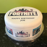 Fortnite Logo Edible Icing Cake Topper