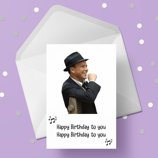 Frank Sinatra Birthday Card 02
