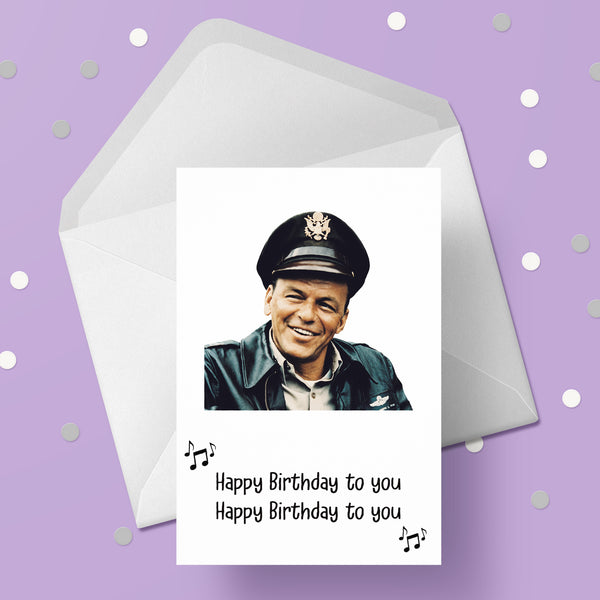 Frank Sinatra Birthday Card 03