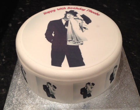 Frank Sinatra 01 Edible Icing Cake Topper