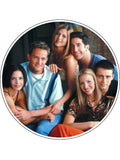 Friends Edible Icing Cake Topper 01