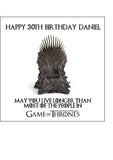 Game of Thrones Edible Icing Cake Topper 02