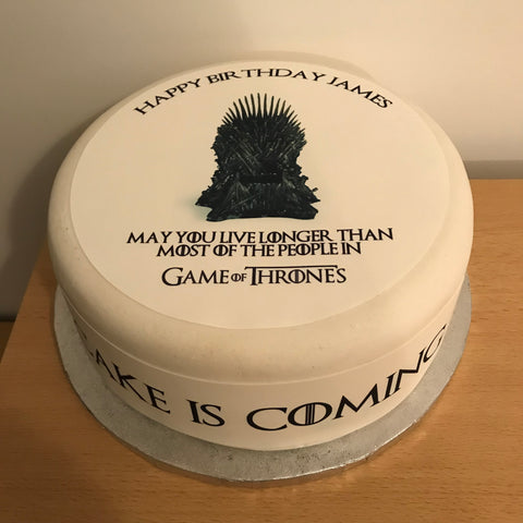 Game of Thrones Edible Icing Cake Topper 02