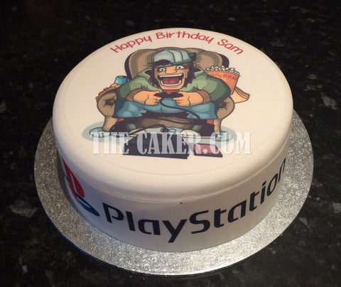 Gamer 01 Edible Icing Cake Topper