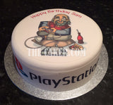 Gamer Edible Icing Cake Topper 02