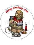 Gamer Edible Icing Cake Topper 02