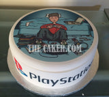 Gamer Edible Icing Cake Topper 04