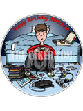 Gamer Edible Icing Cake Topper 04