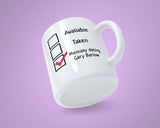 Gary Barlow Mug - Funny mentally dating ...