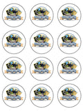 Geography Edible Icing Cake Topper