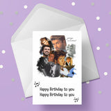 George Michael 02 Birthday Card