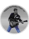 George Michael Icing Cake Topper 01
