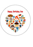 Germany / German Edible Icing Cake Topper