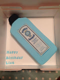 Bombay Sapphire Gin Label Edible Icing Topper