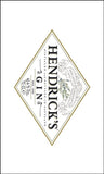 Hendrick's Gin Label Edible Icing Topper 04