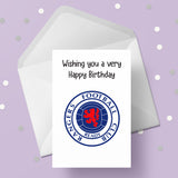 Any Football Badge Birthday Card