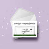 Goalkeeper Birthday Card