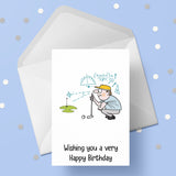 Golf 05 Birthday Card