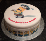 Golf 03 Edible Icing Cake Topper
