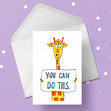 Good Luck Card 01 - You can do this