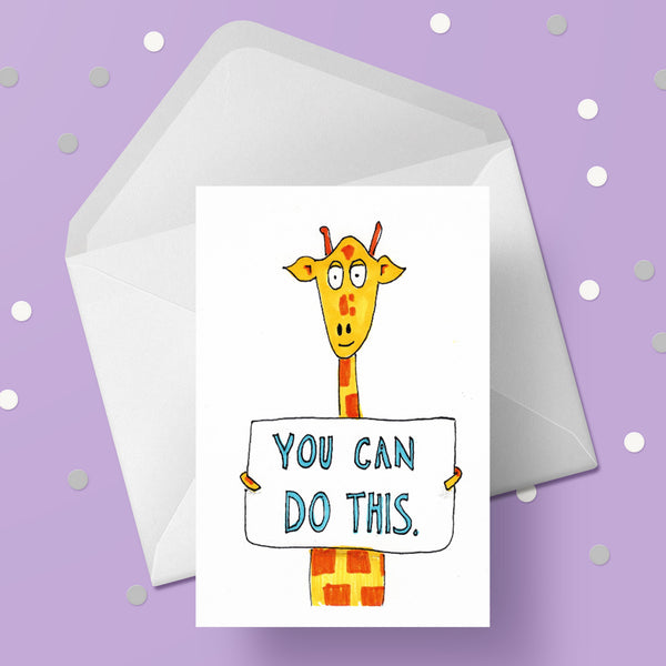 Good Luck Card 01 - You can do this