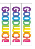 Good Luck Edible Icing Cake Topper 03