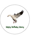 Goose Edible Icing Cake Topper 02