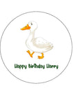 Goose Edible Icing Cake Topper 03