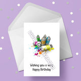 Graffiti Birthday Card 02