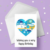 Greece / Greek Birthday Card