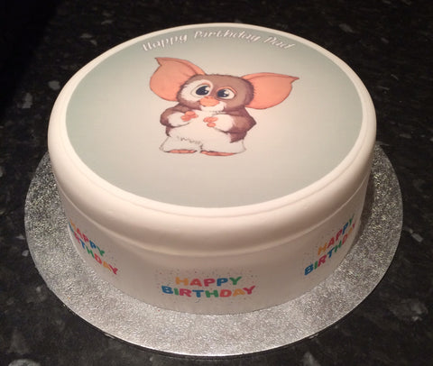 Gremlins Edible Icing Cake Topper 01 - Gizmo