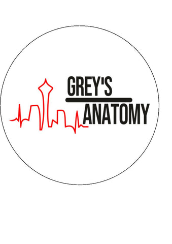 Grey's Anatomy Edible Icing Cake Topper 02