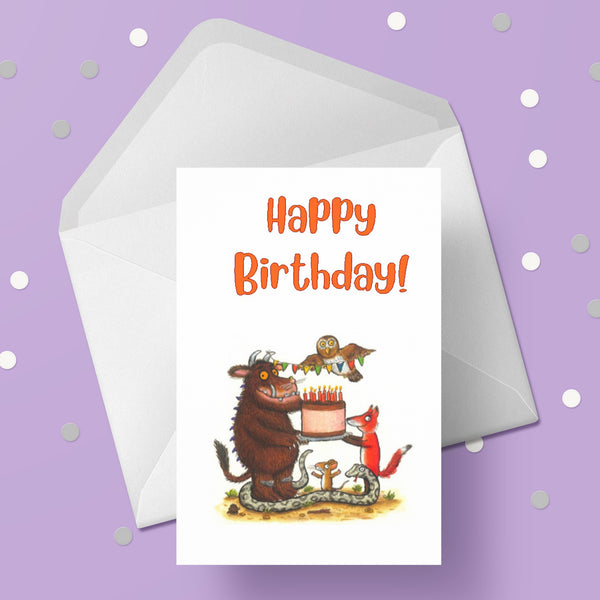 The Gruffalo Birthday Card 03