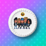 Guns n Roses 05 Edible Icing Cake Topper