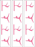 Gymnastics Edible Icing Cake Topper 04