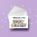 Happy Birthday Card 02