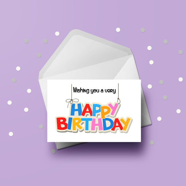 Happy Birthday Card 08