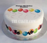 Birthday Edible Icing Cake Topper 01